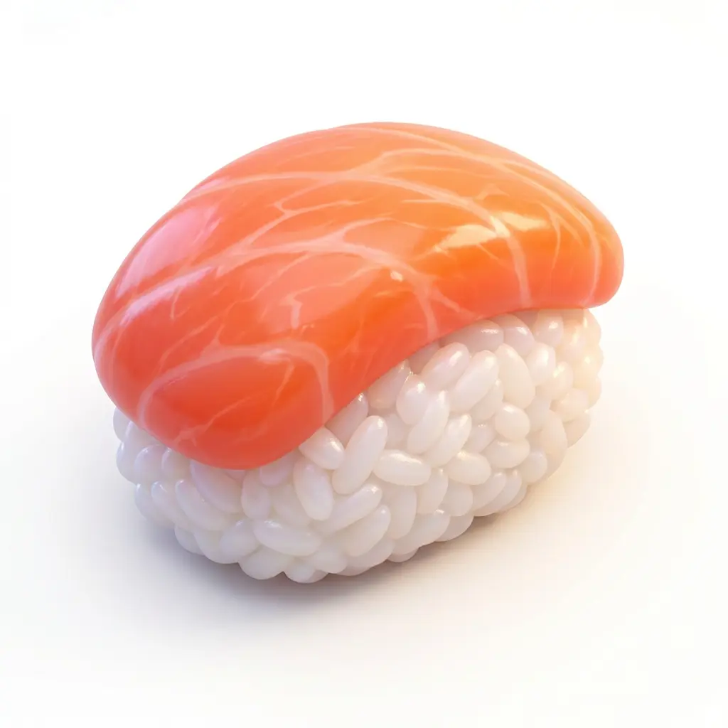 Sushi – Spielstein im asiatischen Thema