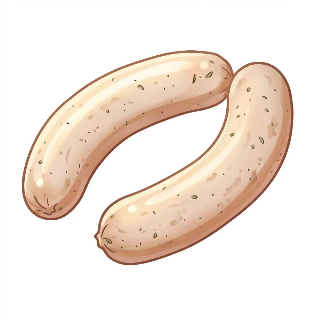 Weißwurst – Spielstein im bayerischen Thema